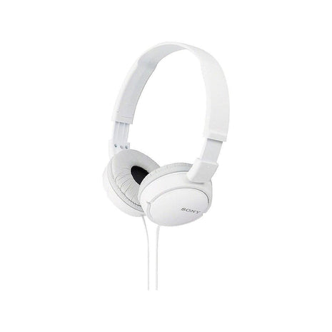Sony ZX Series Wired On-Ear Headphones, White MDR-ZX110