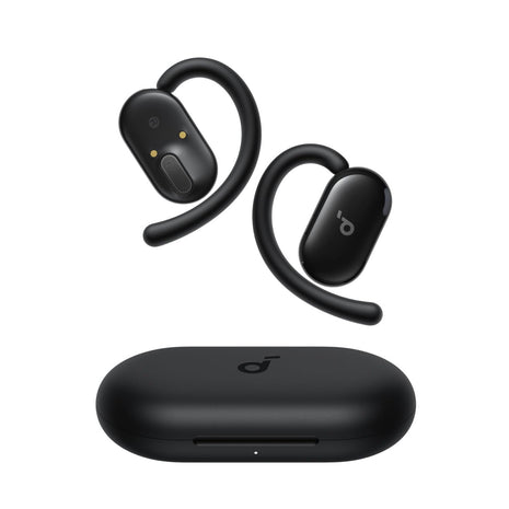 Soundcore V20i by Anker Open Ear Earbuds, Open Ear Headphones True Wireless | Adjustable Hooks, Ultra-Comfort, Snug Fit, Powe