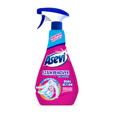 Asevi Stain Remover Spray 720ml bottle for removing tough laundry stains